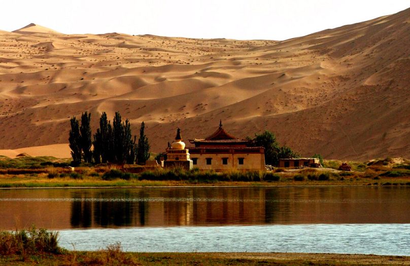 Desierto de Badain Jaran, China