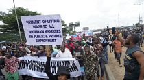Demonstration against economic difficulties in Lagos