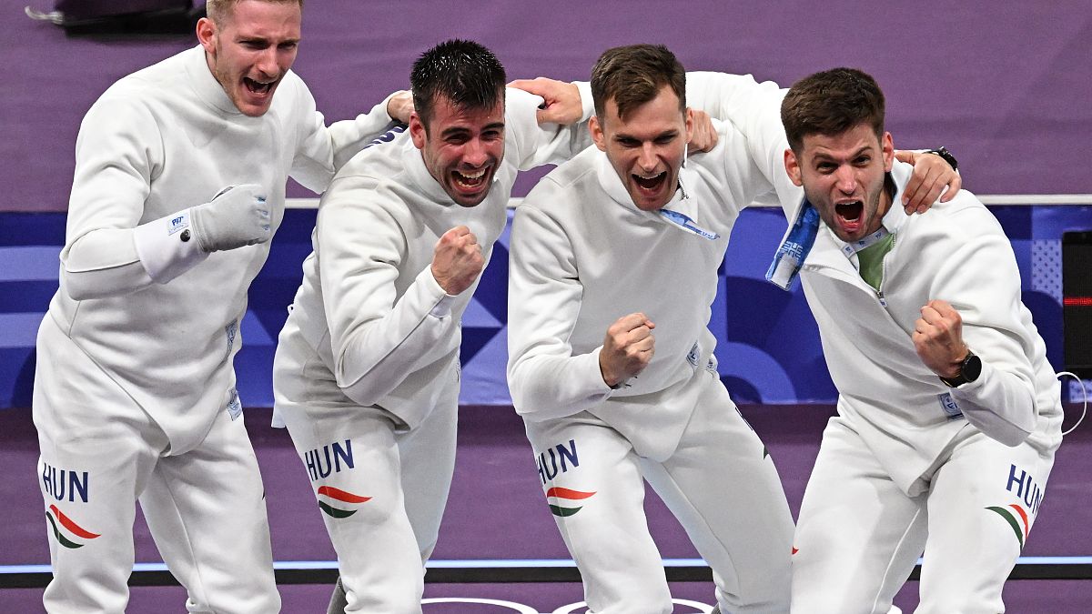 Olimpiai bajnok a magyar férfi párbajtőrcsapat