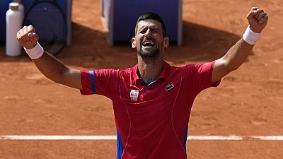 Novak Djokovic à Paris le 4 août 2024.