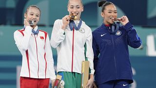 Kaylia Nemour wins Algeria first-ever gymnastics gold medal 