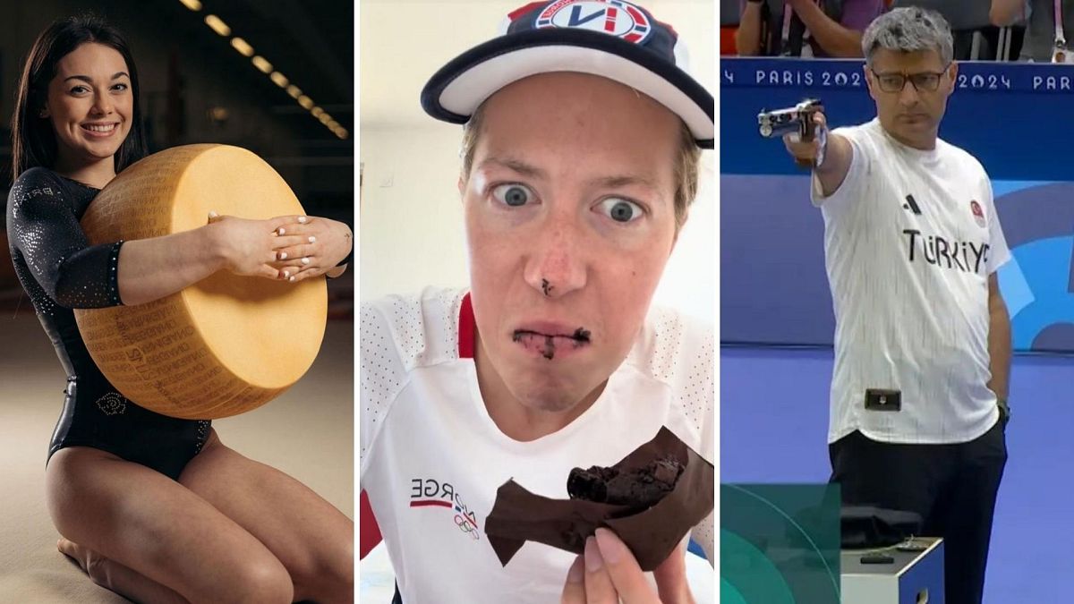 Meet the athletes who became viral sensations during the Paris  