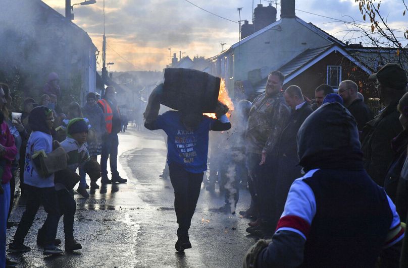 The Tar Barrels of Ottery St. Mary are a centuries-old tradition.