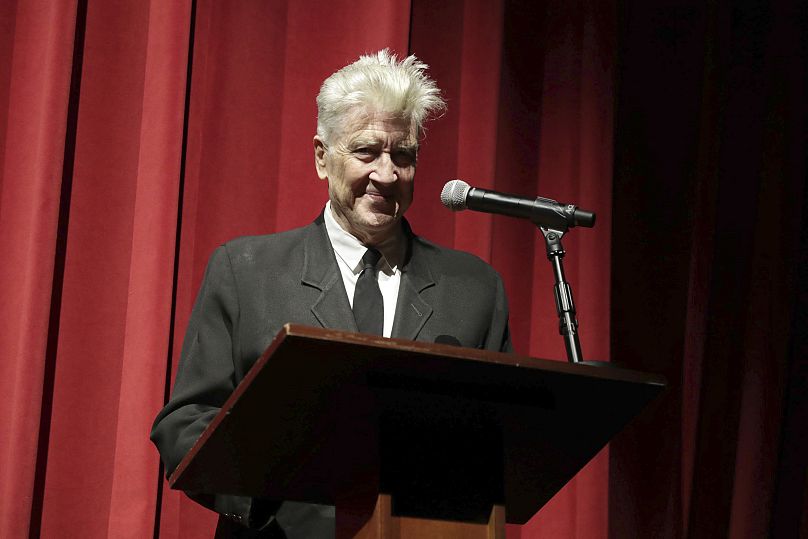 David Lynch speaks at Showtime's Twin Peaks premiere - May 2017 