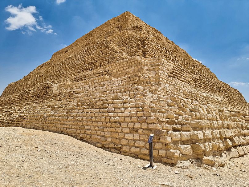 هرم جوزر مصر از نمای نزدیک