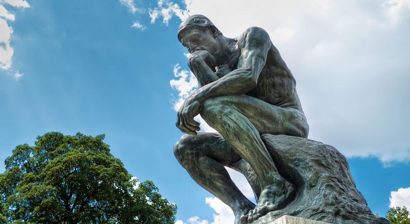 The Thinker at the Musée Rodin in Paris