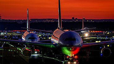 Aeropuerto de Fráncfort.