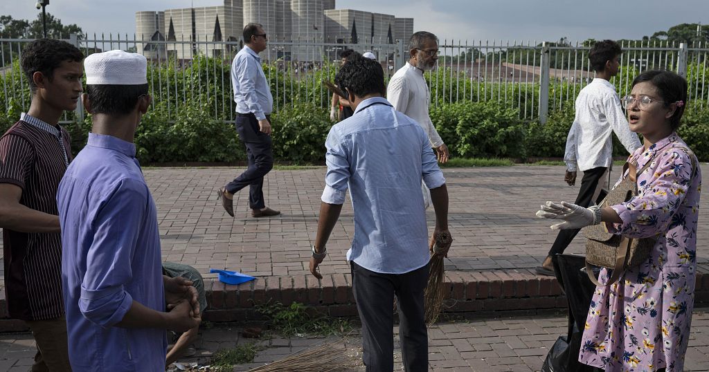 Bangladesh’s president dissolves parliament as protests pause