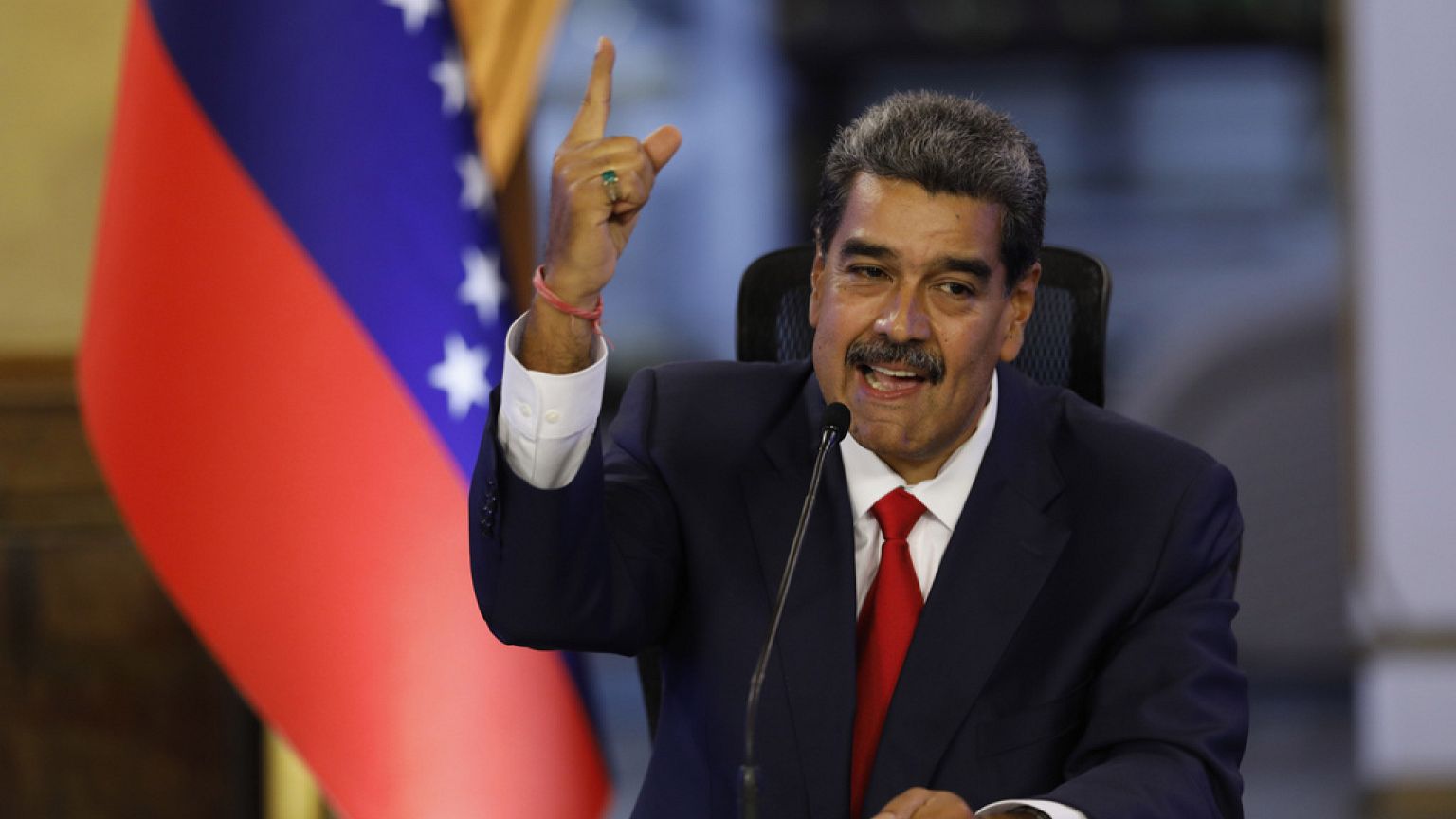 Nicolás Maduro, mandatario de Venezuela