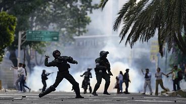 Protestas en Venezuela.