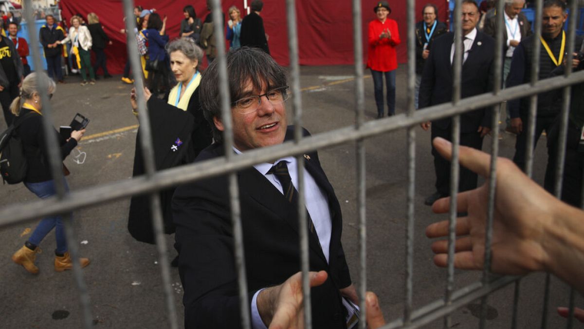 Carles Puigdemont in un'immagine d'archivio. 