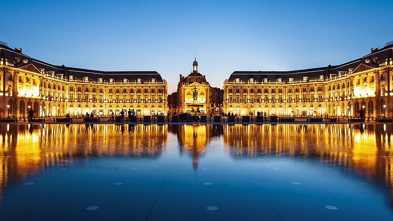 'La Place de la Bourse' de Burdeos.