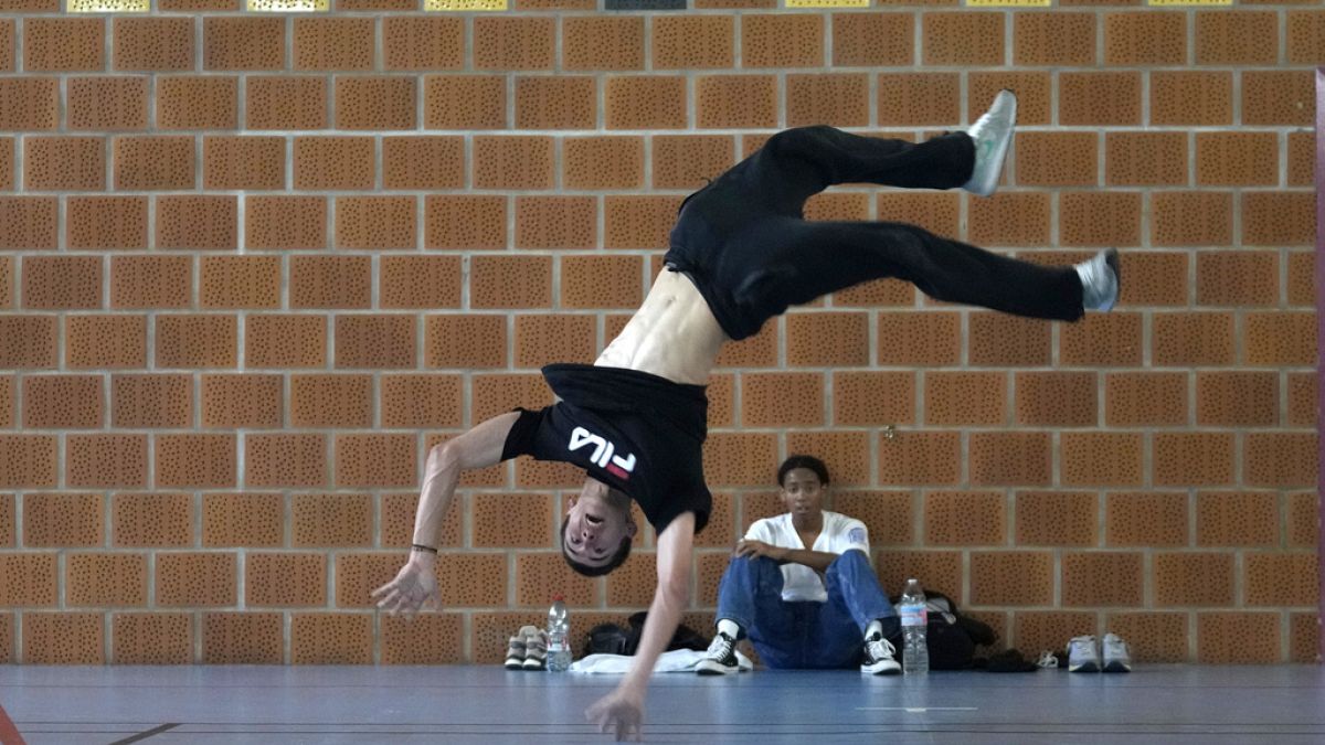 break dancing