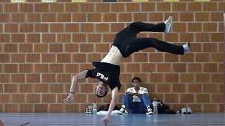 Ballerini di breakdance a Parigi