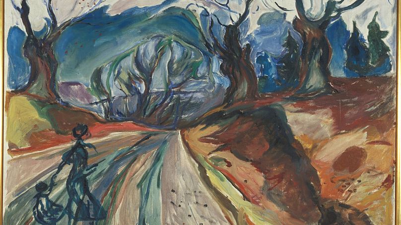 The Magic Forest by Edvard Munch 