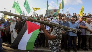 Protests take place to condemn the killing of Hamas political leader Ismail Haniyeh in the southern port city of Sidon, Lebanon.
