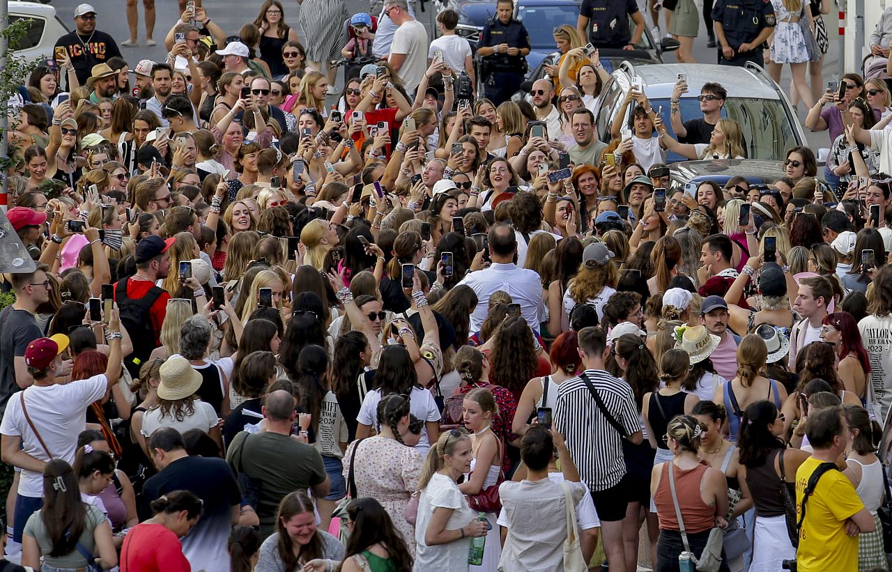 Swift fans coming together to celebrate and commiserate