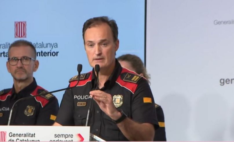 Eduard Sallent, chief of Catalonia's Mossos.