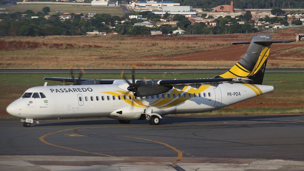 ATR-72-500 semelhante ao que se despenhou