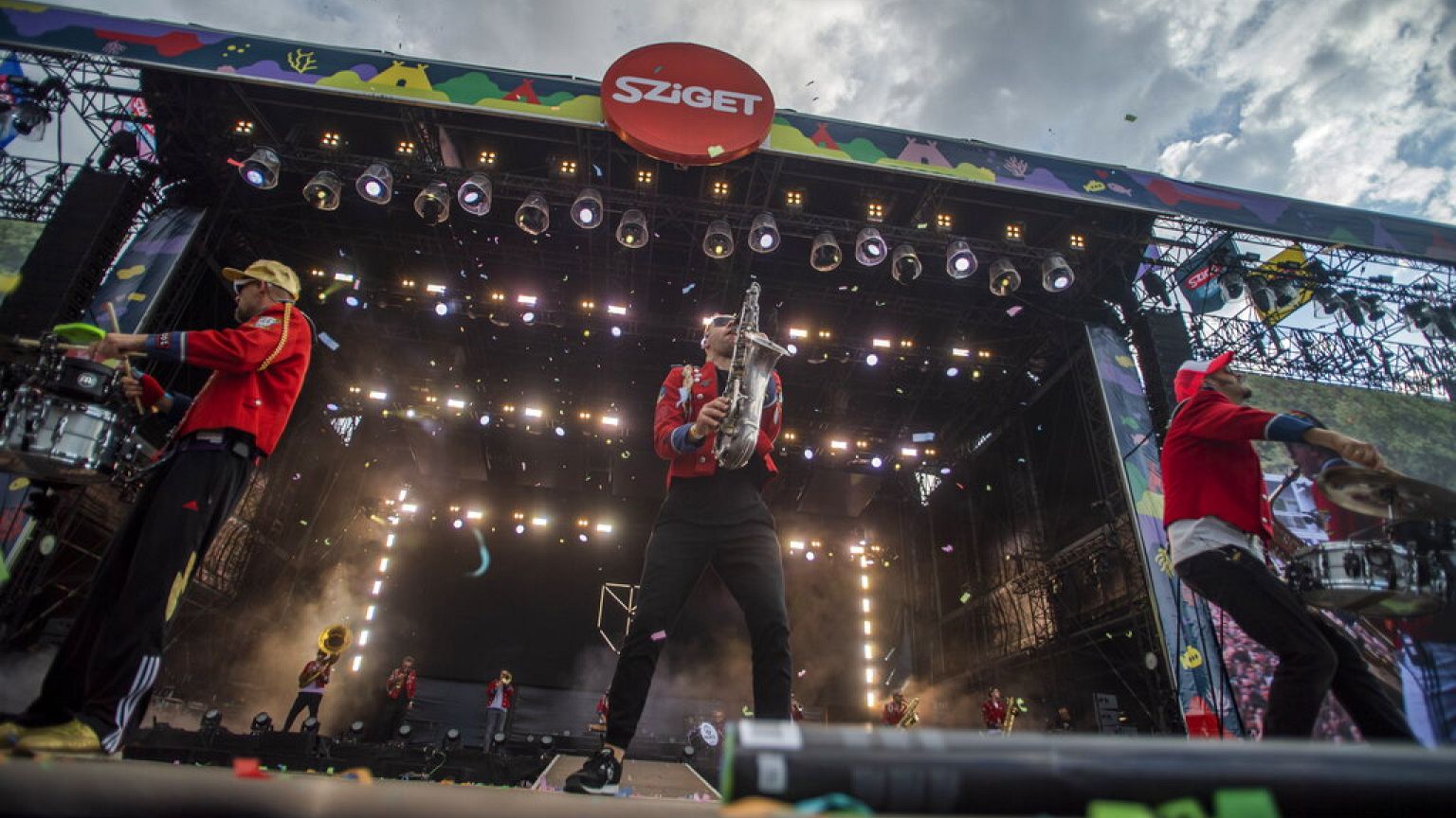 Sziget Festival lineup 2022 performers on stage