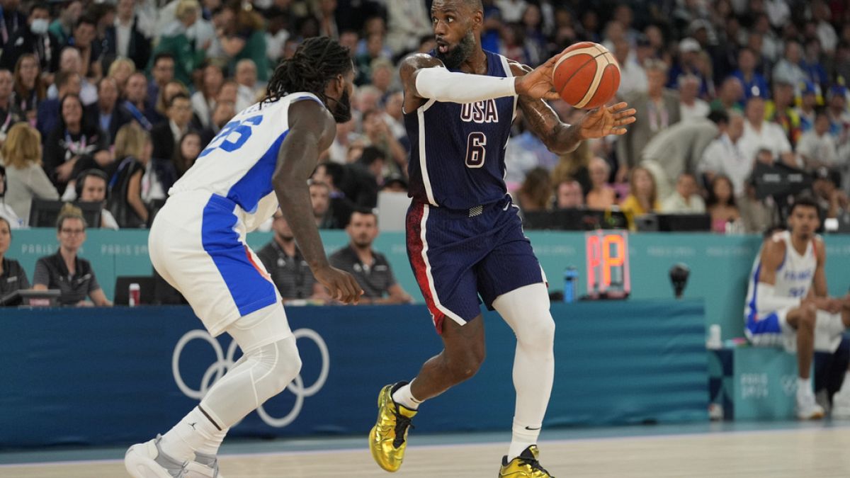 USA-Frankreich im Basketball-Finale der Olympischen Spiele 2024