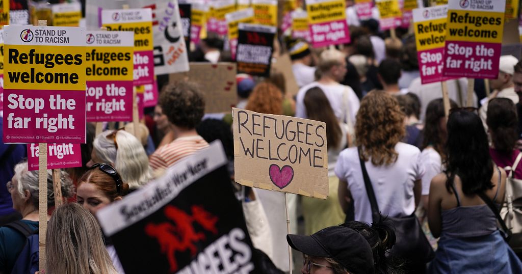 Demonstration against racism in London