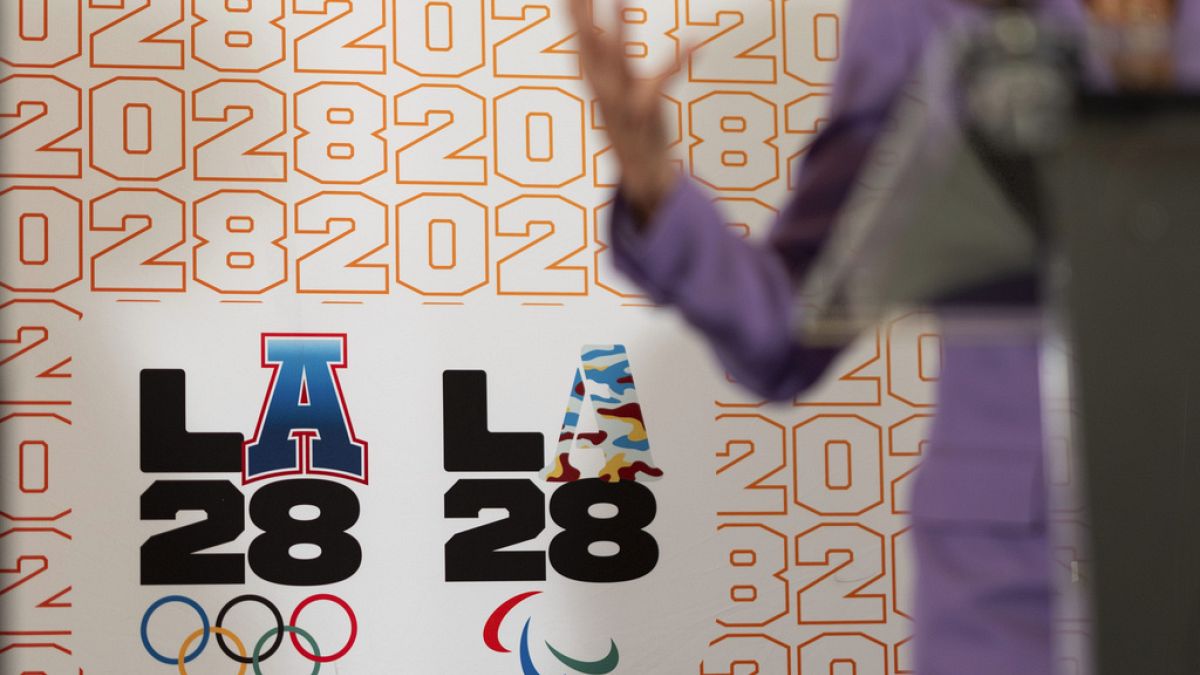 Los Angeles 2028 Yaz Olimpiyatları logosu.