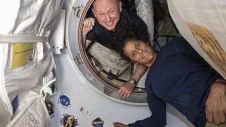 Butch Wilmore és Suni Williams, a NASA két tesztpilótája, 2024. június 13-án