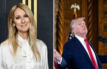 Céline Dion és Donald Trump 