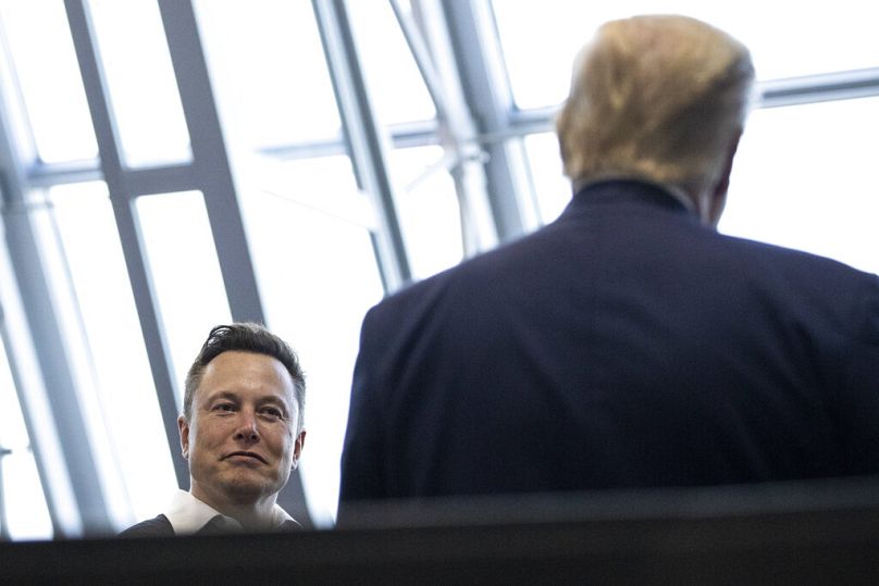 Donald Trump y Elon Musk.