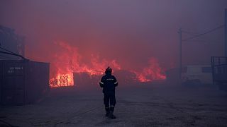 Incendios en Grecia.