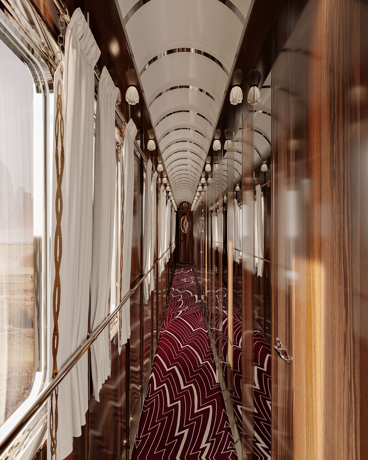 Le nouveau train comprend 17 voitures provenant de l'original Nostalgie-Istanbul-Orient-Express.