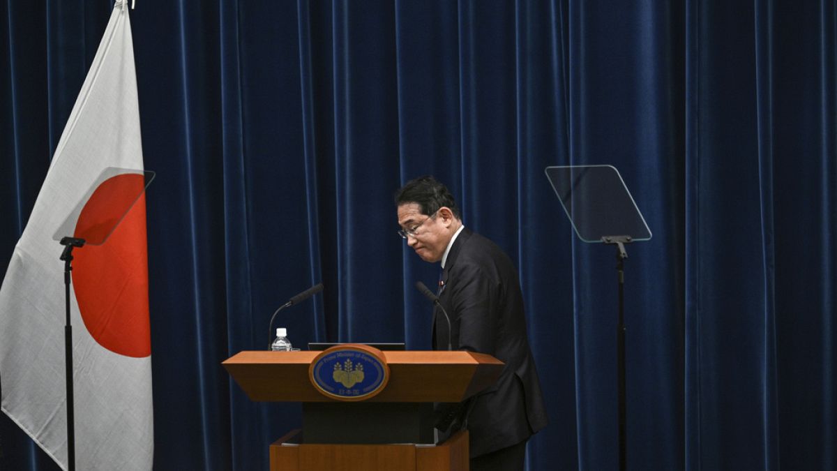 Il primo ministro giapponese Fumio Kishida 