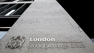 The London Stock Exchange in London, Monday, Sept. 26, 2011. 