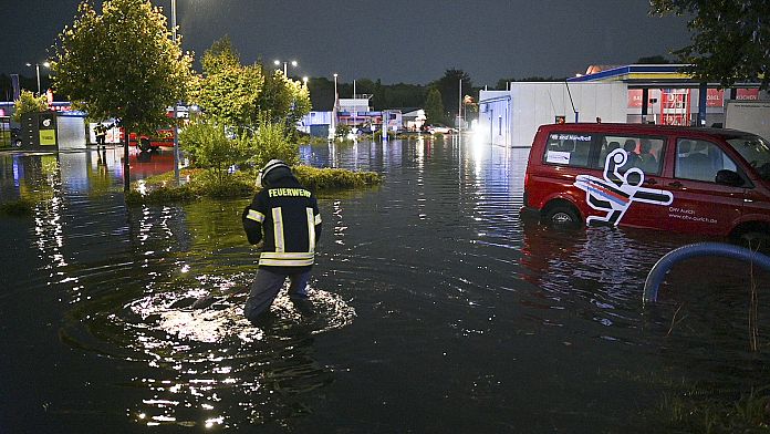 Maltempo: allagamenti in Germania e Belgio, travolti dalle forti piogge