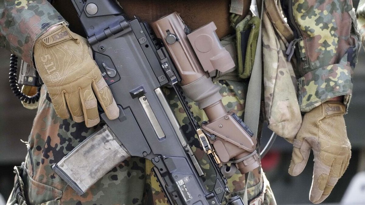 Un soldado alemán.