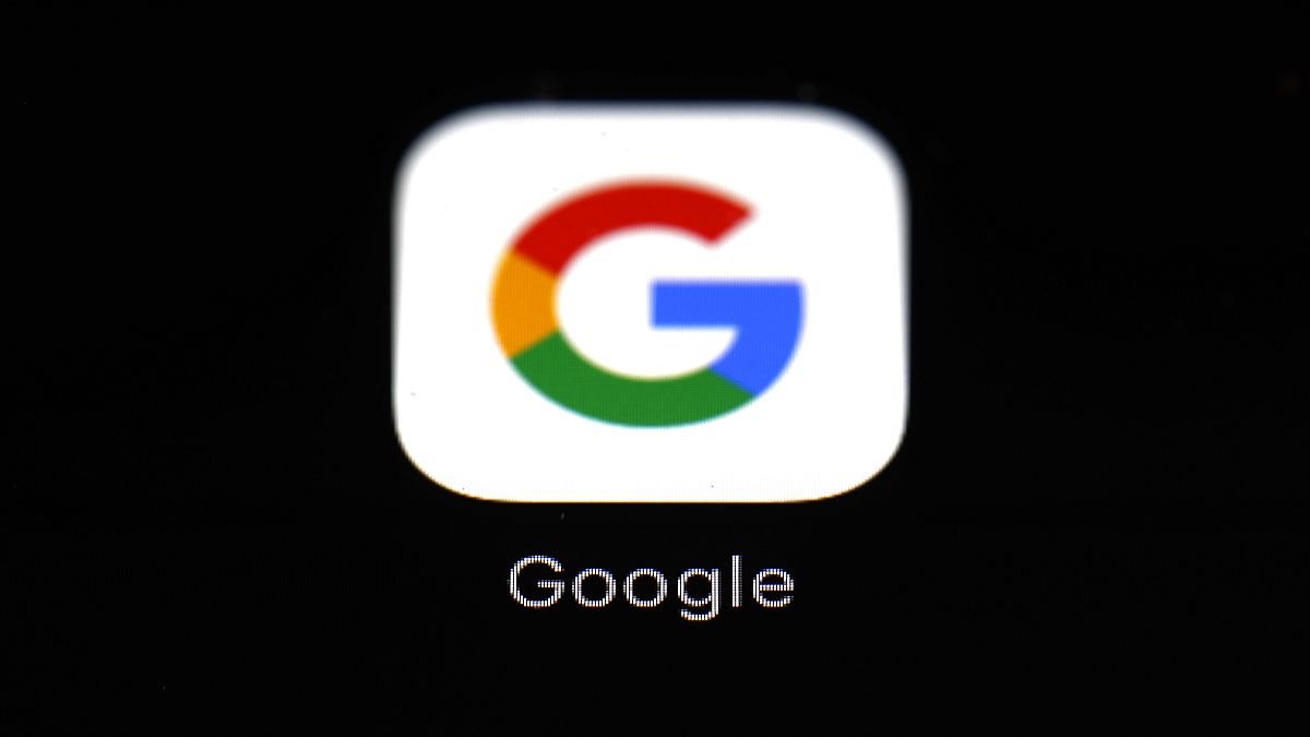 A Google app on a screen in 2018.