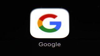 A Google app on a screen in 2018.