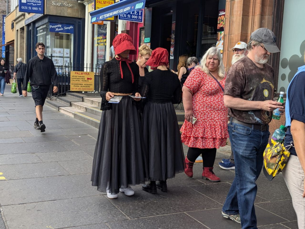 Gothic nuns silently promote the Sacramento Contemporary Dance Theatre's 'Crucible'