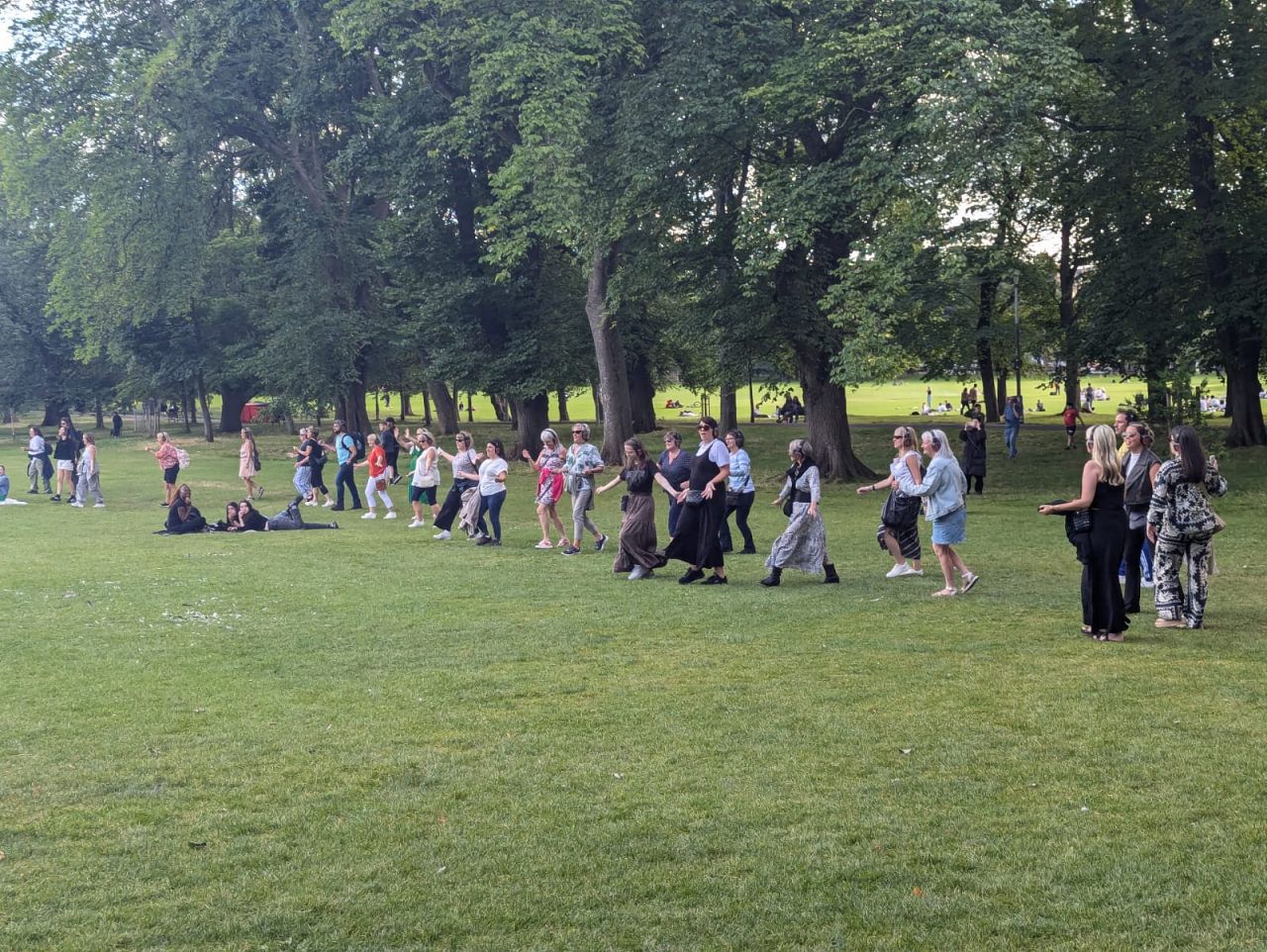 A silent disco tour in the Meadows