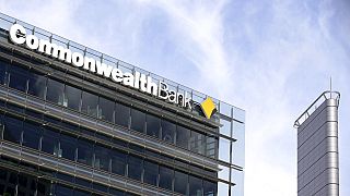 U-turn: The Commonwealth Bank branding is displayed on its headquarters in Sydney