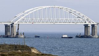 Il ponte che collega la Crimea alla Russia