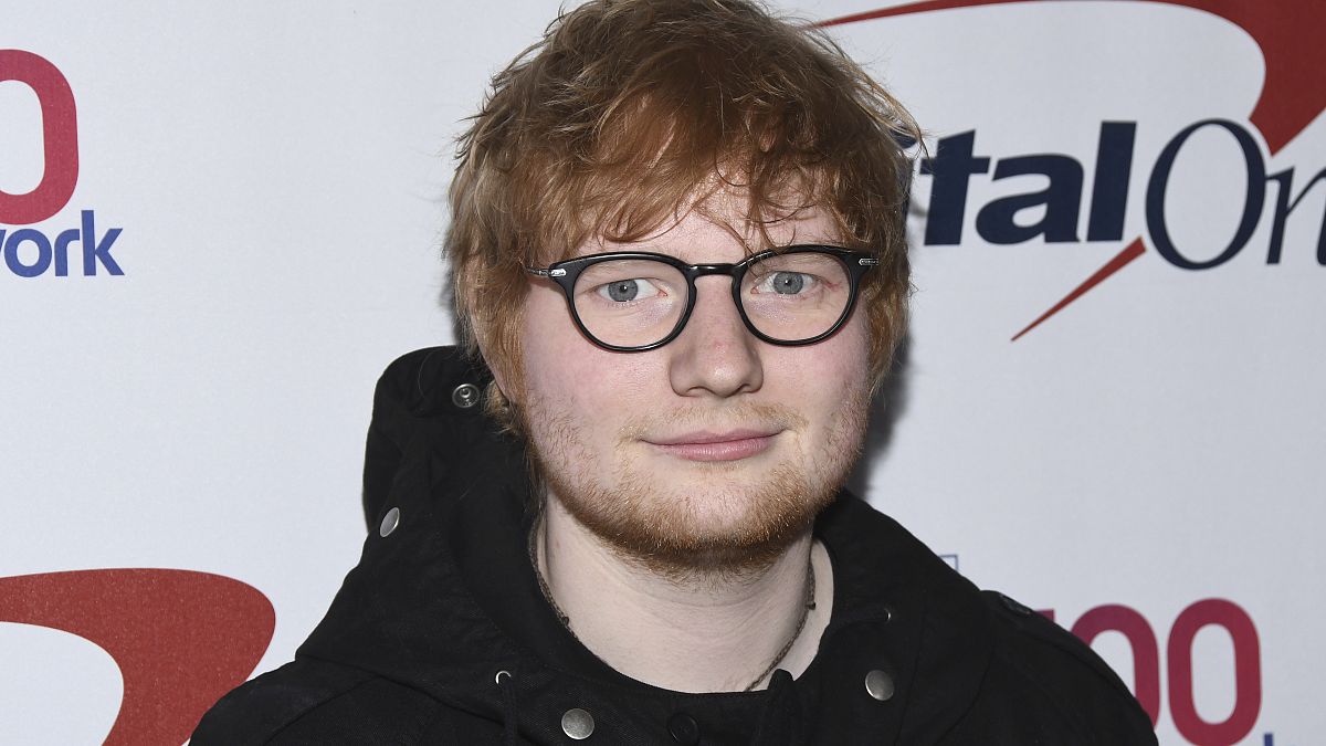 İngiliz şarkıcı Ed Sheeran.