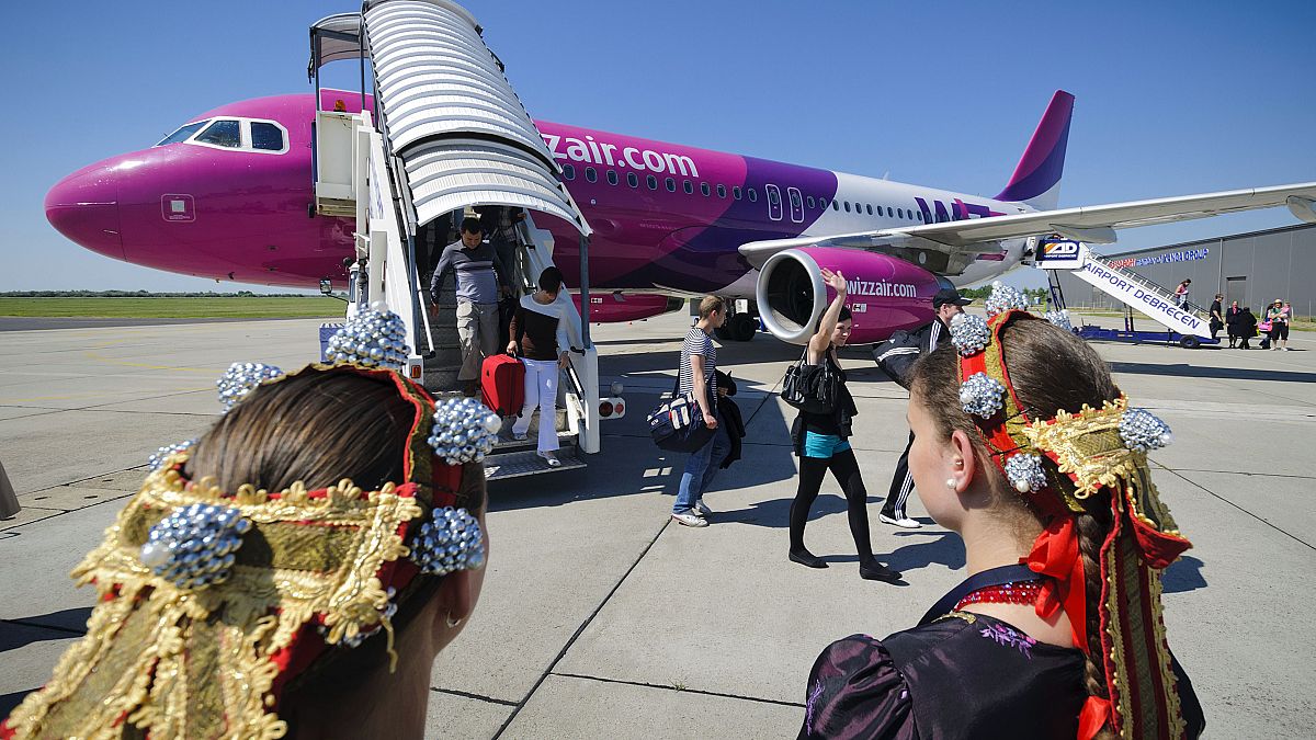 Maschine der WizzAir