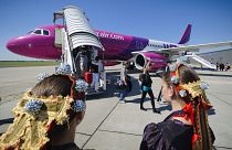 Maschine der WizzAir