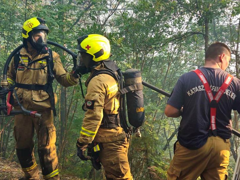 Magyarországról 46-an utaztak az észak-macedóniai tűzoltók segítségére