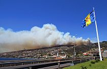 Imagem de Arquivo (19/07/2012). Incêndios na Madeira