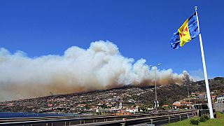 Imagem de Arquivo (19/07/2012). Incêndios na Madeira