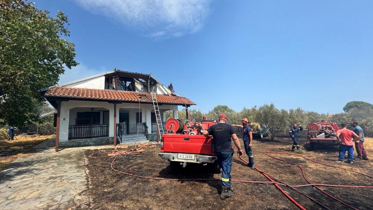 Φωτιά στην Πλάκα Λιτοχώρου