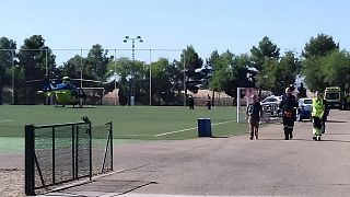 Campo de futebol em Toledo